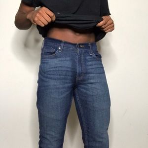 Men’s blue jeans
